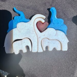 Friends Welcome -- Resin Art -- Lisa's Resin World -- Lisa Mello -- www.lisasresin.world -- Erie, Pennsylvania