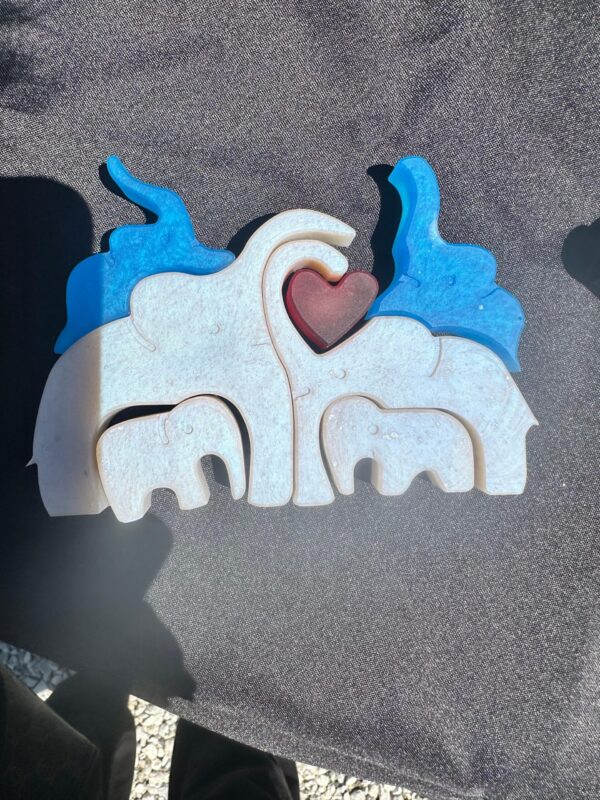 Friends Welcome -- Resin Art -- Lisa's Resin World -- Lisa Mello -- www.lisasresin.world -- Erie, Pennsylvania