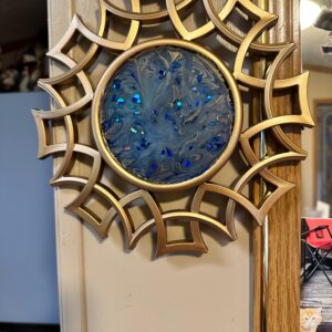 Golden Sun Wall Decoration
